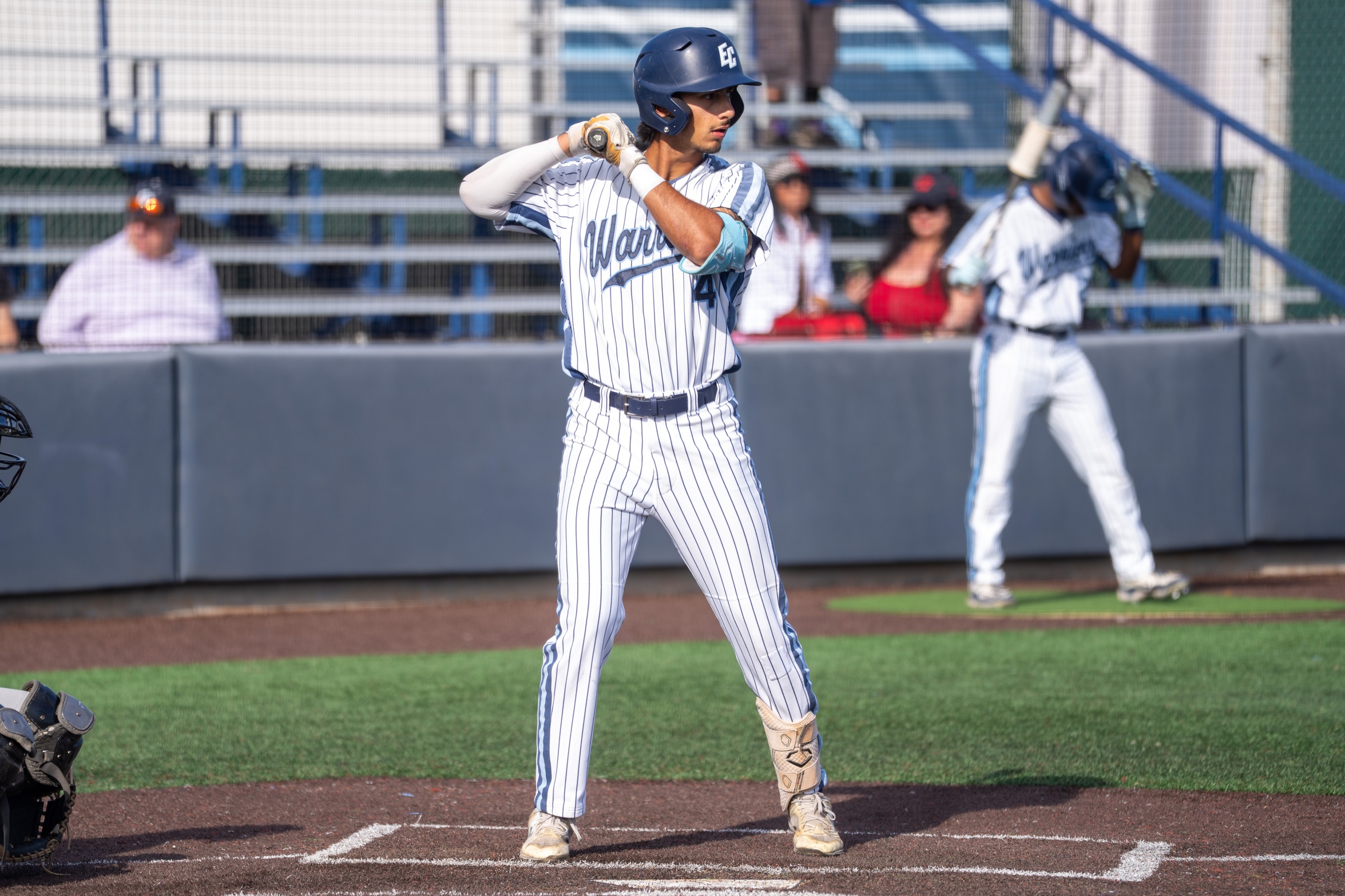 Seven-Run Inning Lifts Warriors Past Cerritos in Series Opener